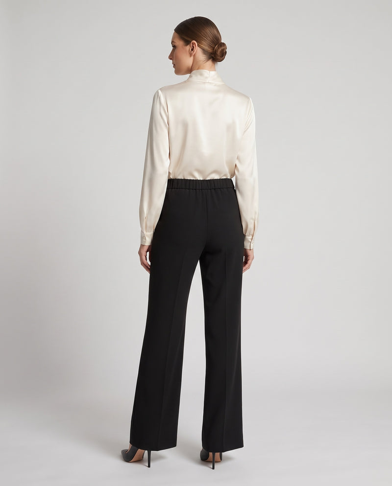 PATINA - PANTALONE ZAMPA DOPPIA CINTINA