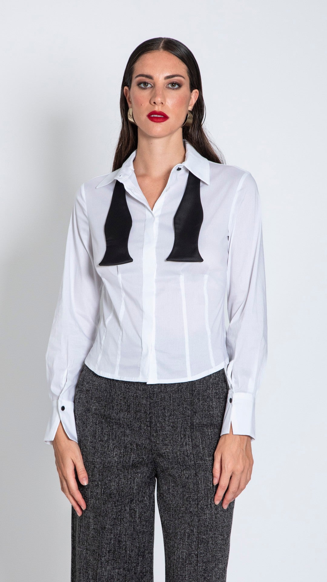 CARRO - CAMICIA CON PAPILLON