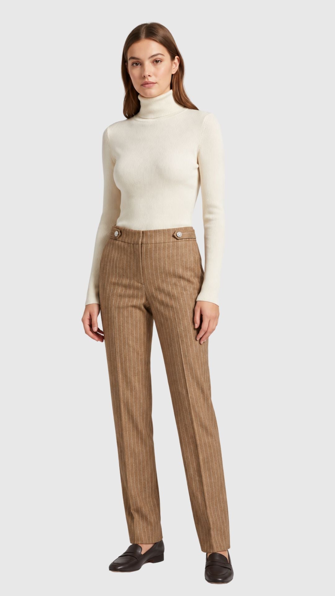 PUNGOLO - PANTALONE ZAMPA CON CINTINI