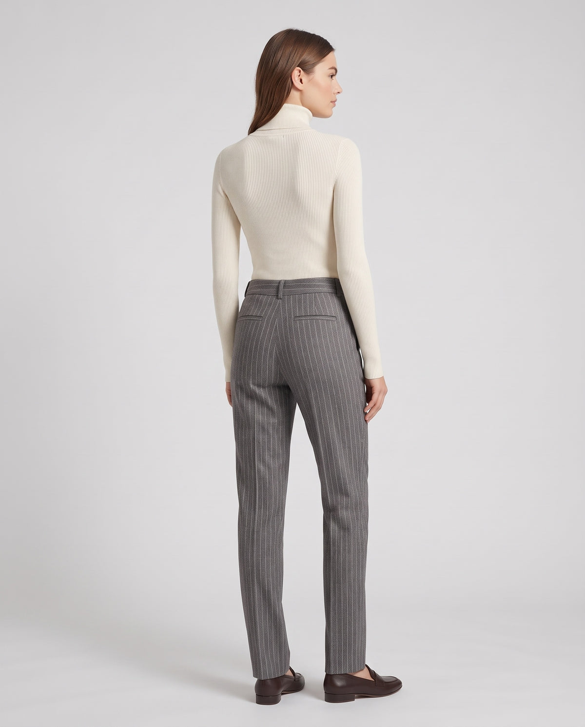 PUNGOLO - PANTALONE ZAMPA CON CINTINI