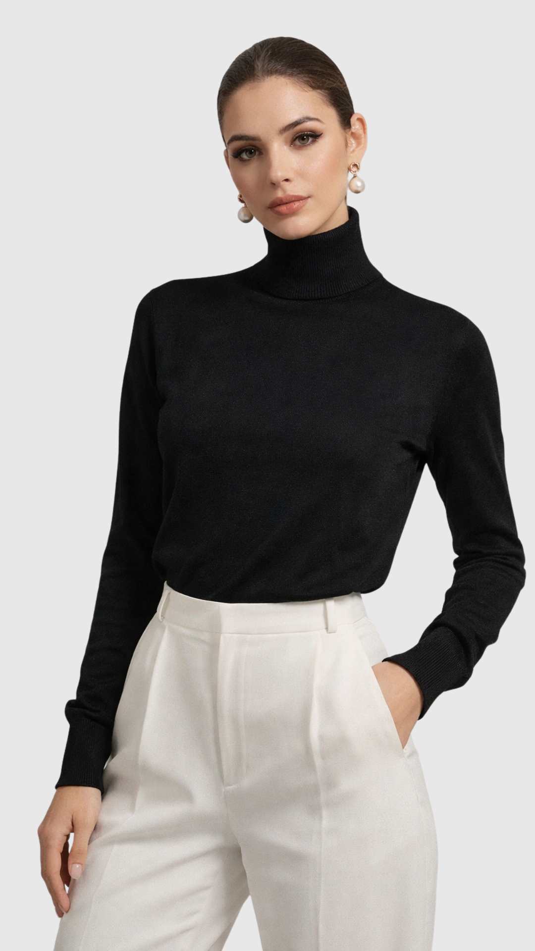 MARGE - MAGLIA COLLO ALTO BASICA