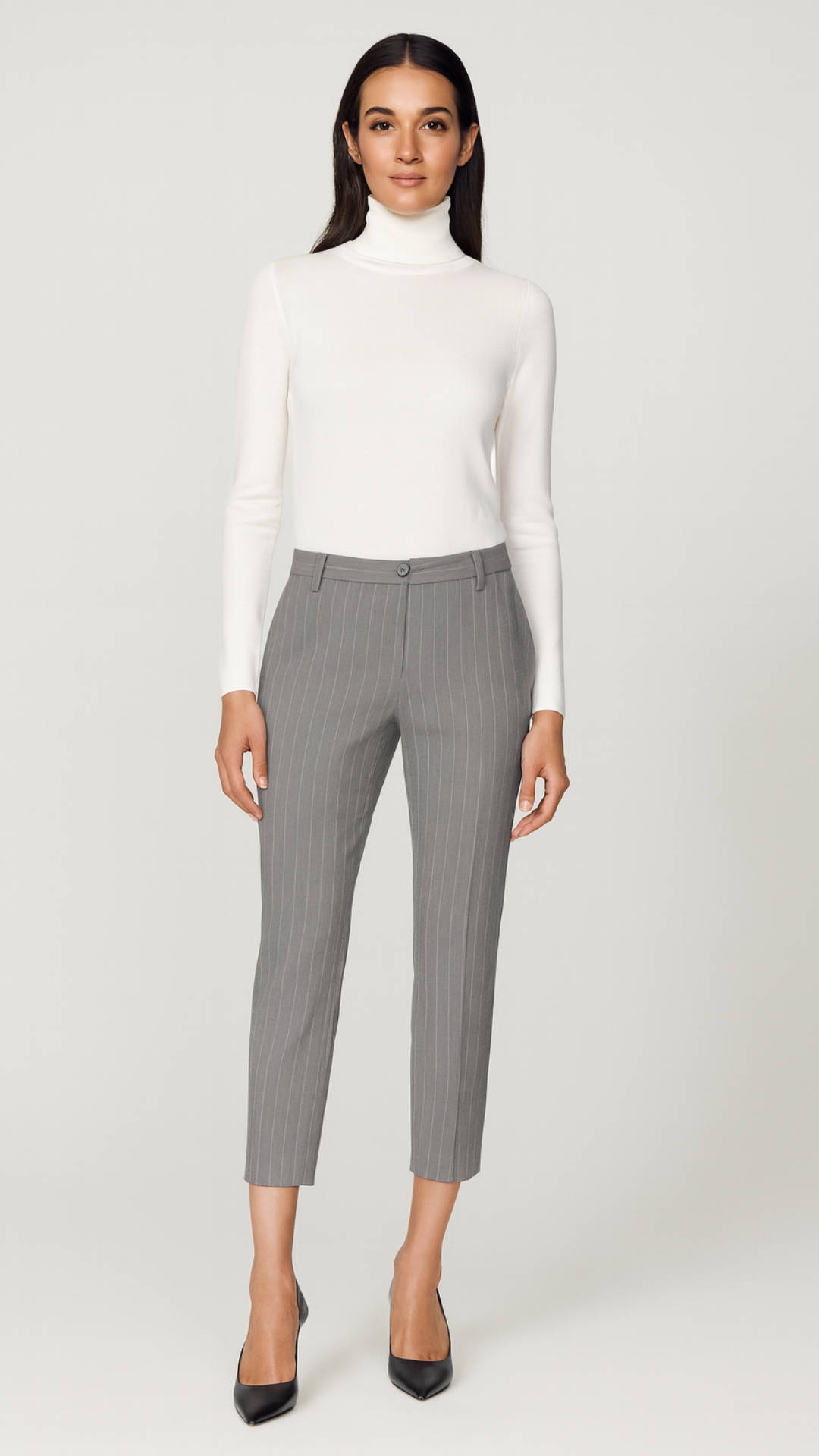 GUAI - PANTALONE STRETTO GESSATO