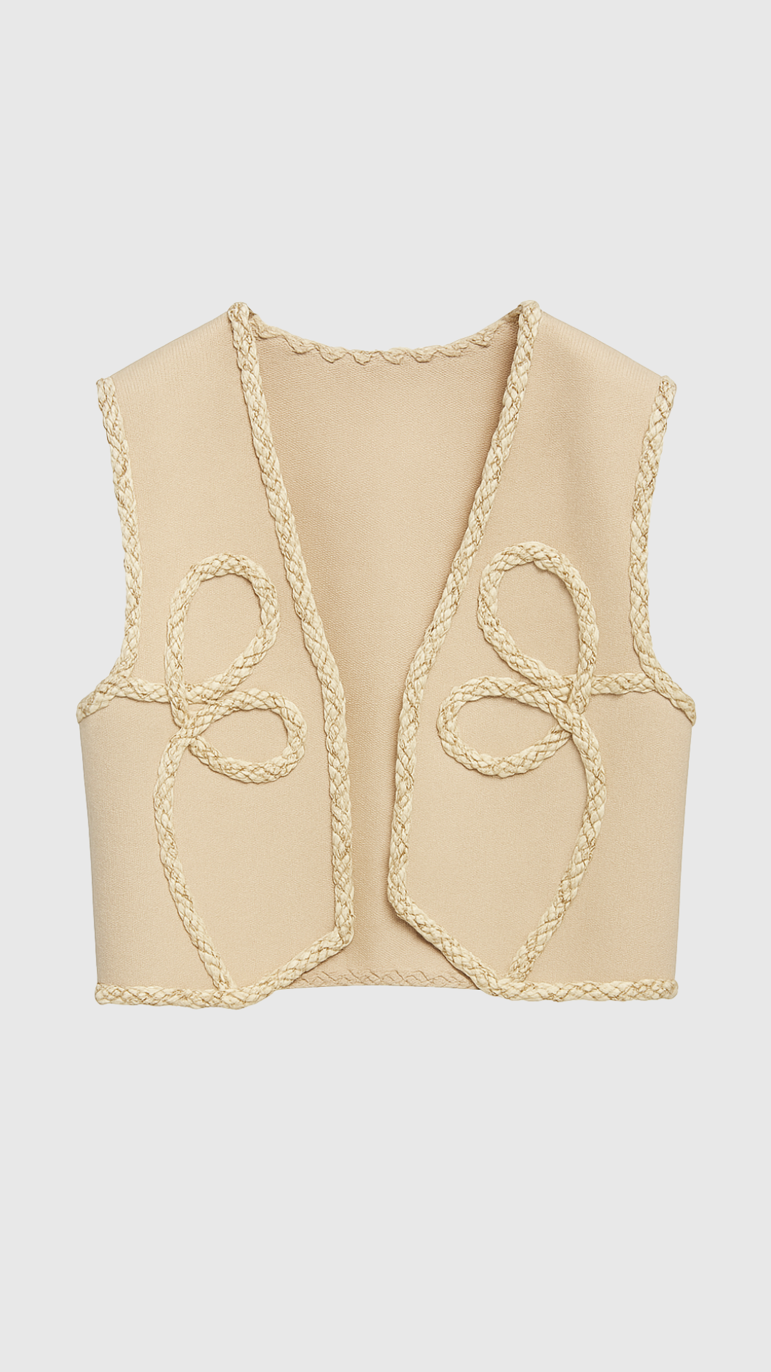 GERRY - GILET CON RICAMO