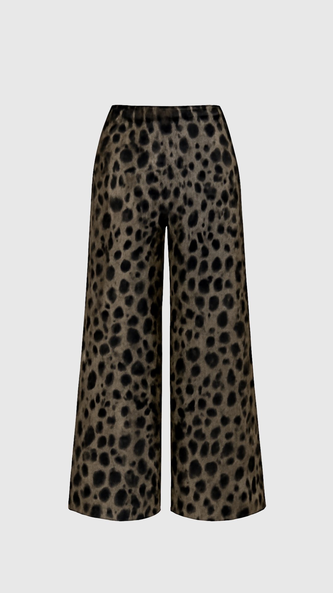 FUMO - PANTALONE FELPA MACULATO