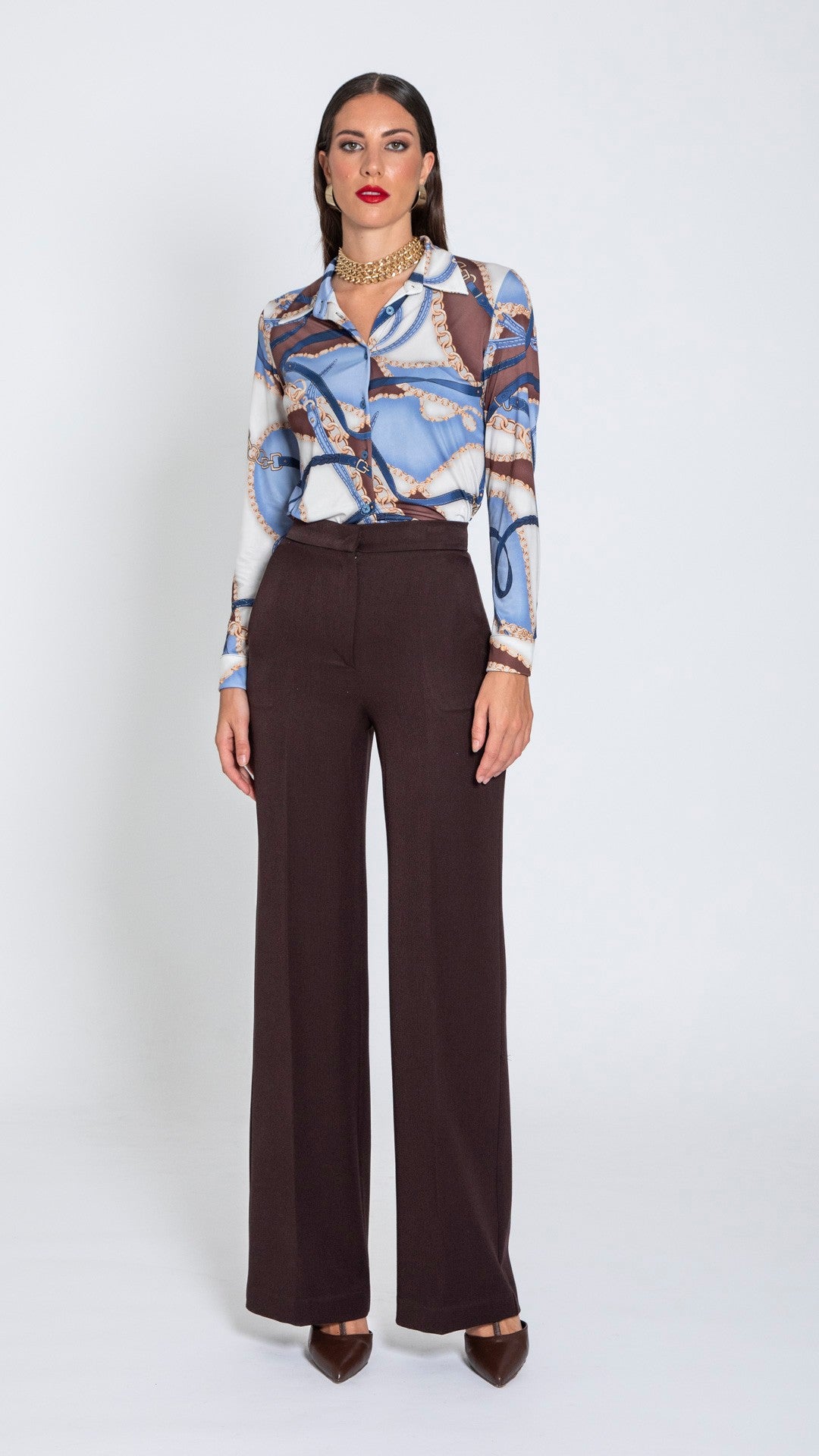FANTASIA - PANTALONE DRITTO CON TASCHE