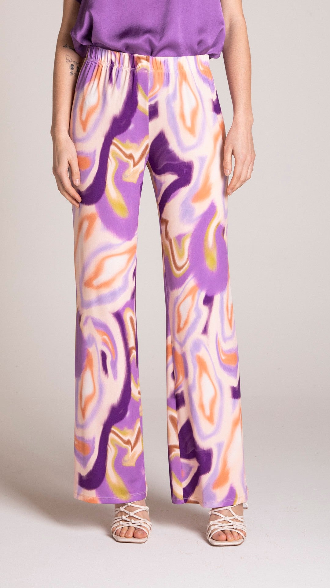 SURANO - PANTALONE IN JERSEY